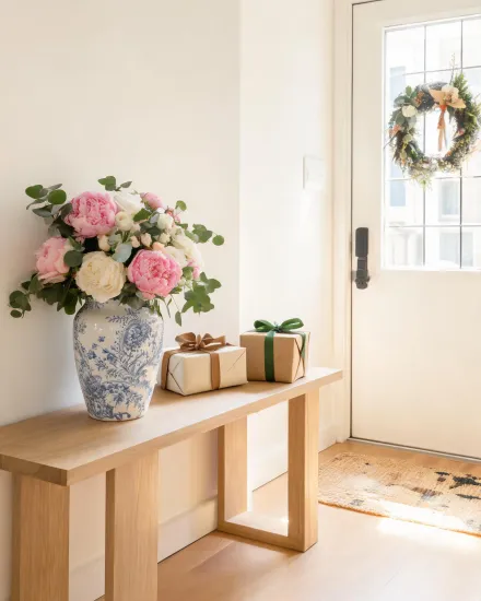 Housewarming decorative vase